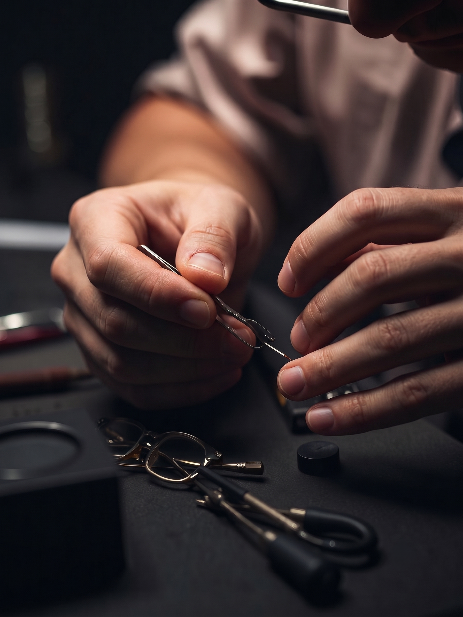Reparación de anteojos